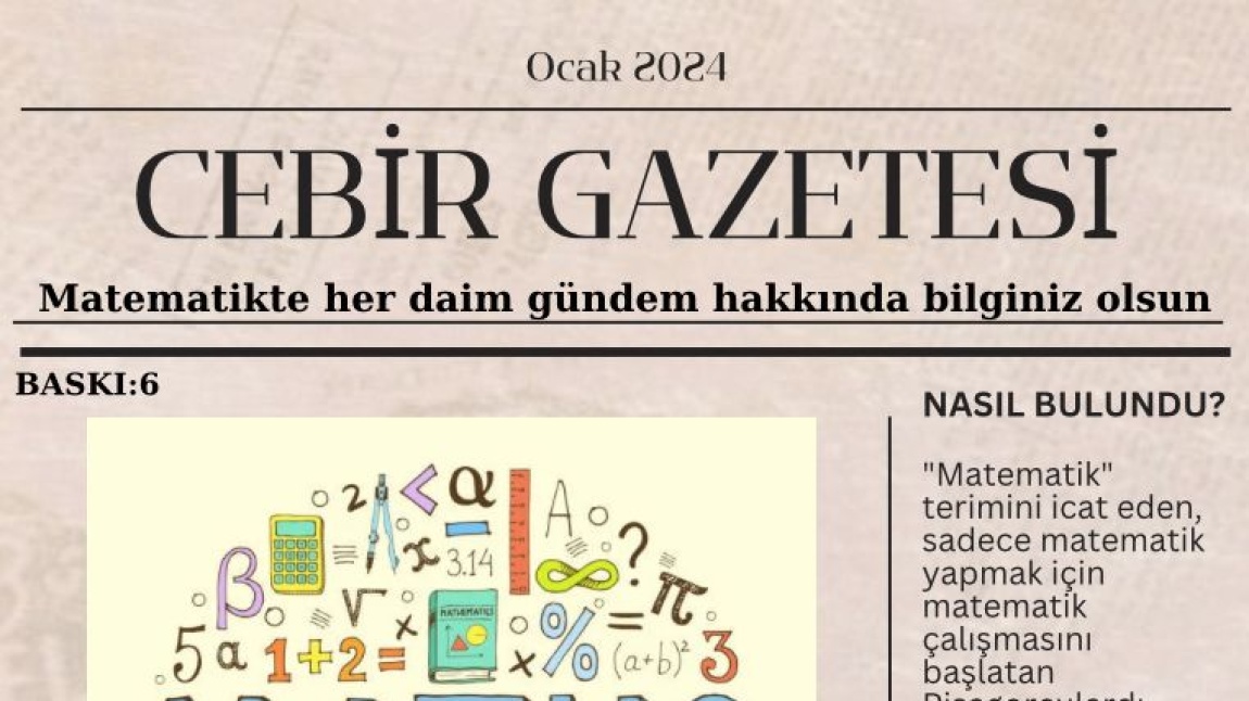 CEBİR Gazetesi 5. Baskısı yayımlandı.