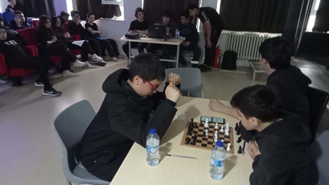 Satranç turnuvası final maçı yapıldı.